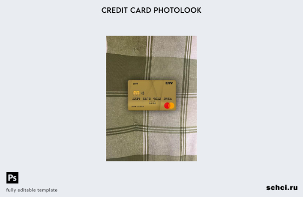 цифровая загрузка Великобритания LHV Bank Mastercard Gold Photolook передний шаб